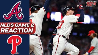 Atlanta Braves Battle Back To Even NLDS Matchup 1-1 Against Phillies