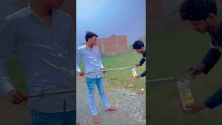 पावरफुल गंधक पोटाश गन टेस्टिंग😮vs पटाखे #gun #desigun #shorts #viral #crackers #testing #experiments