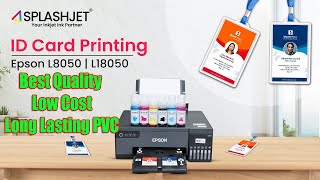 How to Print PVC Card in Epson L8050 | Best Pvc Printer Low Price | Best Quality PVC Printer l8050