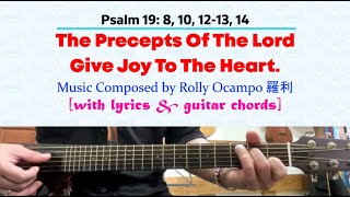 [INSTRUMENTAL] For 29 September 2024 | Psalm 19: The Precepts Of The Lord Give Joy To The Heart.