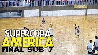 NÁUTICO 2 x 3 FLUMINENSE - Final SUB-7 - 15ª Supercopa América de Futsal