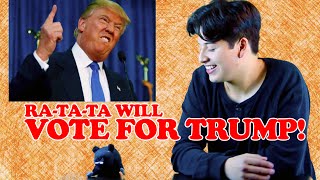 DON'T WATCH THIS UNLESS YOU'RE HIGH: RA-TA-TA Reveals He's Voting for Donald Trump