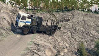 SpinTires Карта "Zarechnyi"