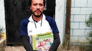 Entrega de útiles escolares y material educativo en los Centros de Modelo de Convivencia Pirámide.