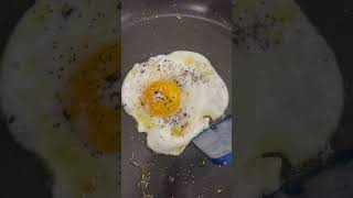 Frying egg #shorts