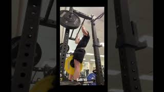 10D1 Pullups at 40 lbs. Not really significant weight but progress nonetheless