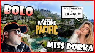 Боло играет с мисс Дорка в Call of Duty Warzone Pacific Caldera, и это ПРОИСХОДИТ!