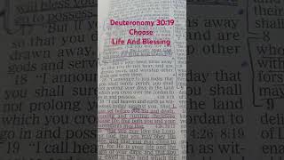 Deuteronomy 30:19 Choose Life And Blessing. #singer #sing #praise #yahuah #yahusha #worship #viral