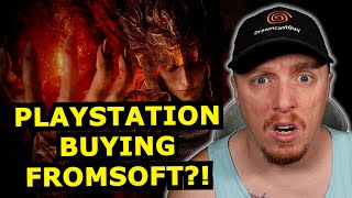 PlayStation is BUYING FromSoftware?! Sony will OWN ELDEN RING and Dark Souls!