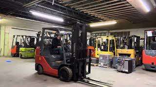 2018 Toyota 8FGCU32 6500lbs Used Forklift - U69408