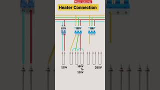 Heater connection  Electrical work # Electrical Engineering