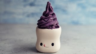 Blueberry Skinny Soft Serve ice Cream | Slenderberry