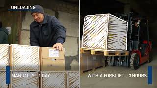 USAID SAFEMed Initiative in Ukraine: Forklift Deliveries Improve Warehouse Operations, Raise Morale