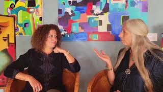 art is gallery santa fe with Mieke Rotsaert interviewing Bouchra Belghali.