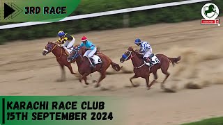 KRC | 3rd Race of 15th September 2024