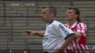 FC Koln 8 v 0 Tottenham Hotspur.. 1995 Inter Toto Cup (FULL MATCH)