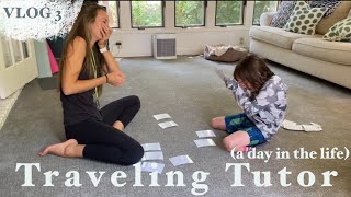 Day in the life of a traveling TUTOR & HER PUPPY [VLOG 3]