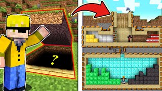 最強の秘密基地作る対決！一番かっこいいのは誰だ！?【マイクラ】