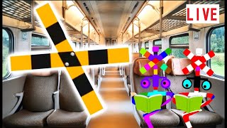 踏切アニメ Railroad Crossing Kereta Api　fumikiri カンカン　プラレール　人気動画まとめ　LIVE　train