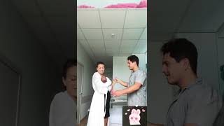 Couple dance with newborn 👶 #shorts #goviral #pregnant #viral #foryou #shortsfeed