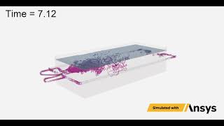 Scale-resolving numerical simulation of a swimming pool with a counter current system