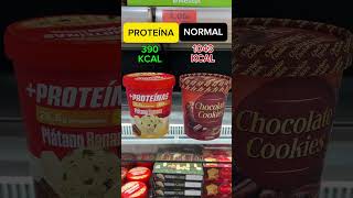 Comparación Helados ¿Cual prefieres comer tu? ✍️#helado #proteina #verano #dietista #chocolate