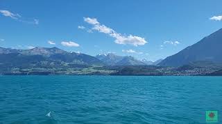 Lake Thun (Switzerland) in Summer