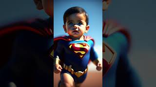 Super cute babies Generated with Ai #superman