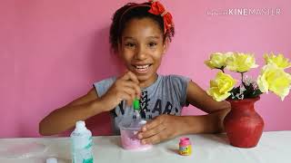 Slime com 3 ingredientes