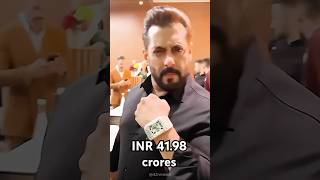 Salman Khan watch price INR 41.98 crores 😱 #salmankhan #shortsviral #shorts