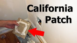 How to patch a hole in drywall / Sheetrock / Gypsum board