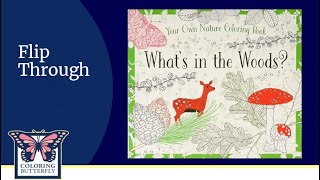 Babalu-What's in The Woods - Coloring Book