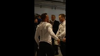 Michael Chandler Visits Justin Gaethje's Ambulance After Fight #shorts