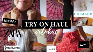 TRY-ON HAUL OCTUBRE 2020 (especial REGRESO a CLASE) || Amanda Ramos