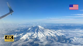 ALASKA AIRLINES B739 AS436 First Class - Seattle to Los Angeles - Alaska Lounge, Citadel Outlet (4K)