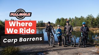 Rock Slab Paradise: Where We Ride Carp Barrens | Full Cycle Ottawa