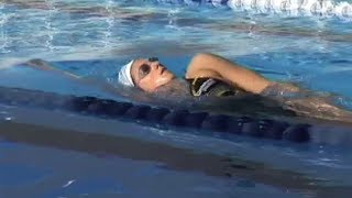 Stephanie Rice Backstroke Workout Video