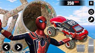 Monster Truck Stunt Racing 2024 - Mega Ramp Car Stunt Master Simulator - Android Gameplay #2