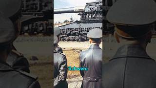 What Happened to the Schwerer Gustav #history #ytshorts #youtubeshorts #shorts