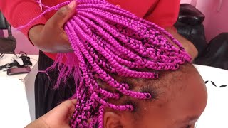 Most Beautiful Painless Braiding/How to: install Kids braids