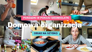 Clean with me ✨ Pokój dziecka | Obiad na szybko | Domowa organizacja | Daily vlog