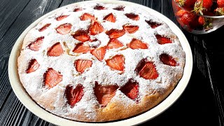 🍰 Çilekli Şarlotka Tarifi. 🍓Çilekleri kaybolmayan Nefis Kek Tarifi