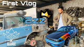 *First Vlog* Sheri King 2ZZ AE92 Coming Back || 4K Garage