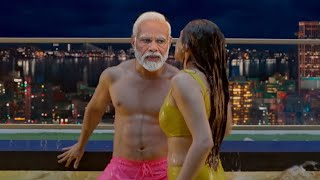 Husn Hai Suhana || Modi & Sara Ali Khan || Full Funny Version 🤣