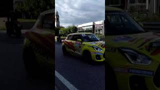 Suzuki SWIFT official Rally cars. Pops and bangs #Shorts