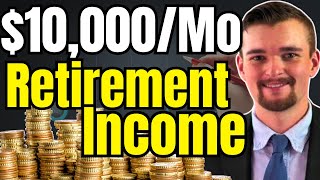 Achieve $10,000/month of Retirement Income (Example Case Study)