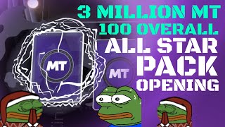 3 MILLION MT ALL STAR PACK OPENING in NBA 2K24 MyTeam | I NEED 100 OVERALL KAREEM