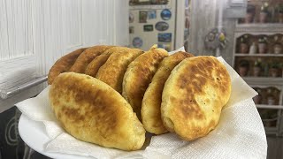 ПИРОЖКИ КАК ПУХ БЕЗ ДРОЖЖЕЙ И ЗАМОРОЧЕК.   Очень вкусно