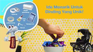 Ide Menarik untuk Dinding yang Unik bersama MR.DIY