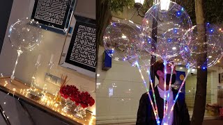 Floating Light Up LED Bubble Balloons With Multi-Color Firefly String Lights Review 2020